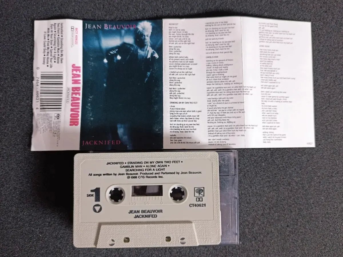 K7 - Jean Beauvoir - Jacknifed * Us - Soft Rock - 1988