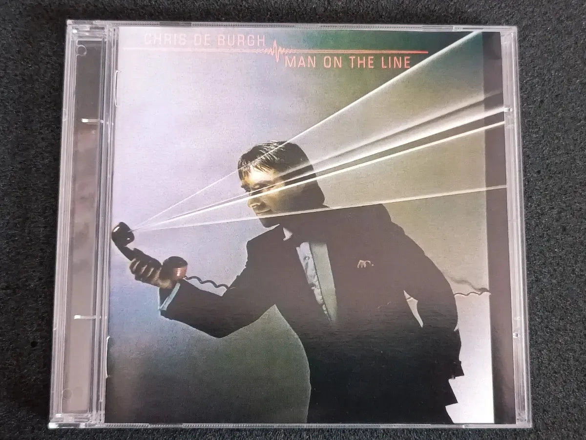 Cd - Chris De Burgh - Man On The Line * Imp - Synth-pop 1984