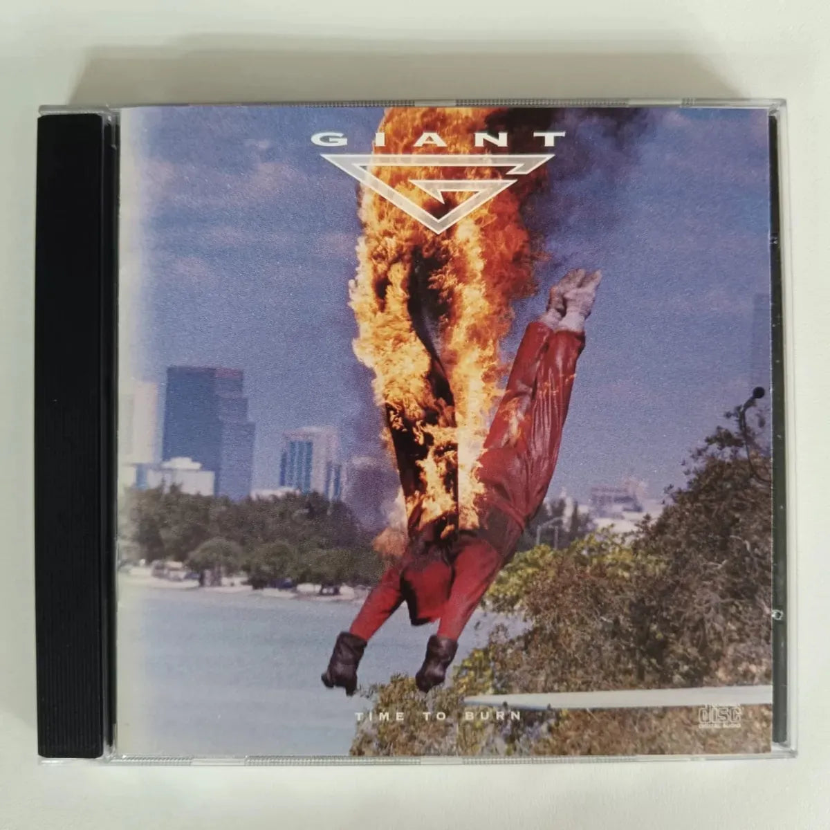 Cd  Giant - Time To Burn *hard Rock 90