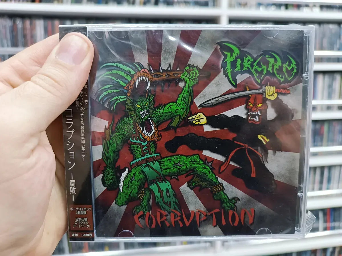 Cd Pirana - Corruption * Jap C/obi /bonus - Thrash - Sealed