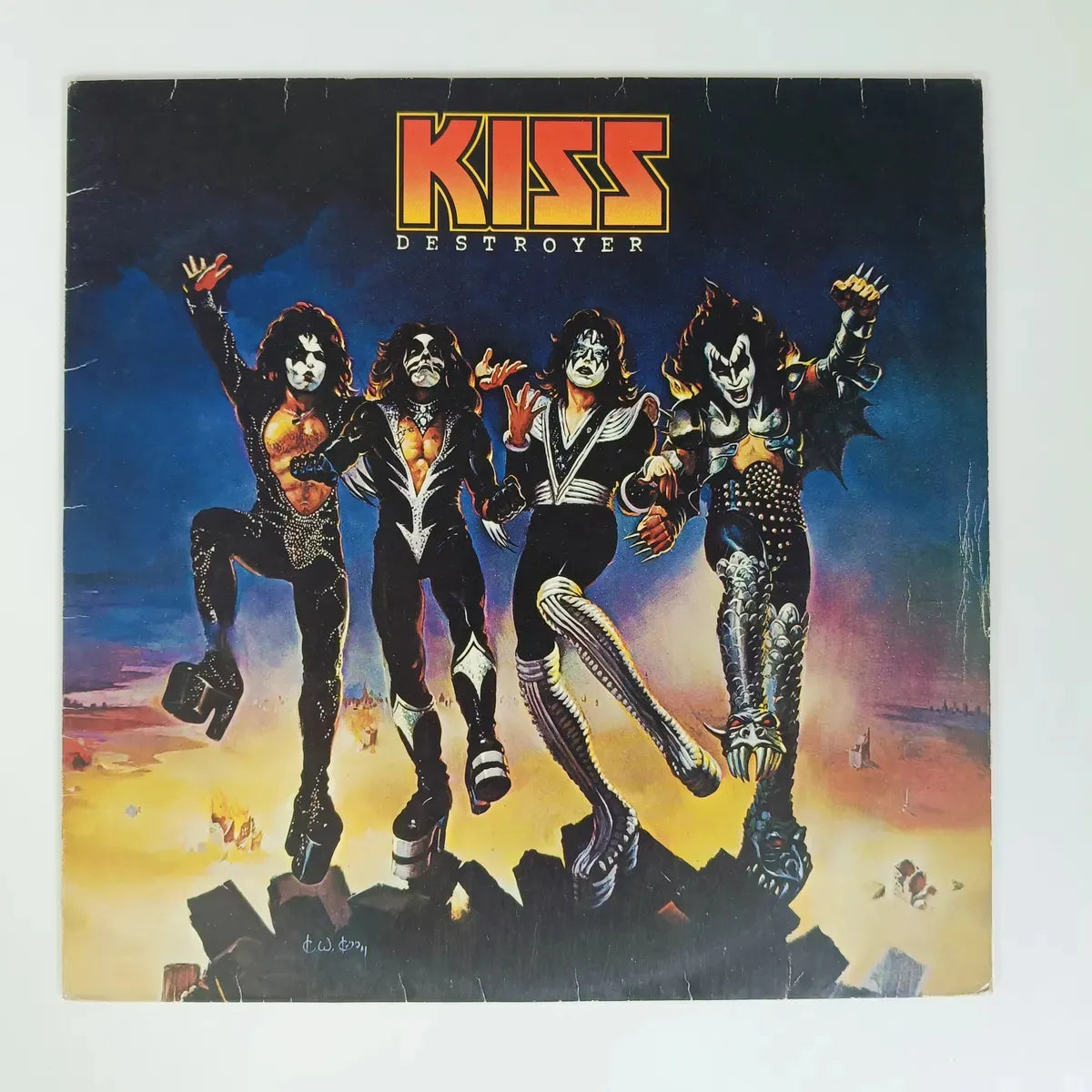 Lp Kiss - Destroyer (1976) Edição Nacional Selo Casablanca
