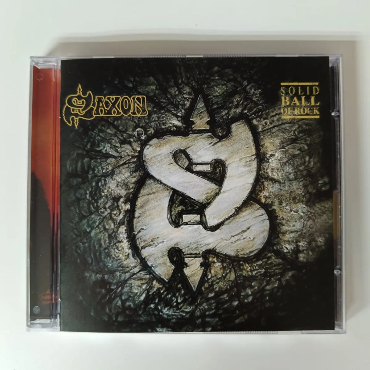 Cd Saxon- Solid Ball Of Rock 1995/ 2003 C/03 Bonus Importado