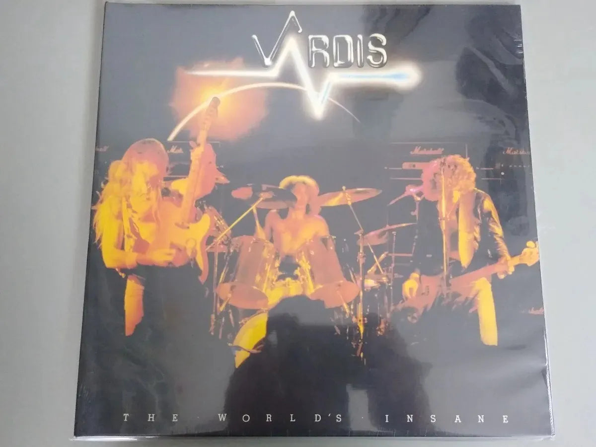 Lp - Vardis  The World's Insane - (vinyl Importado Lacrado)