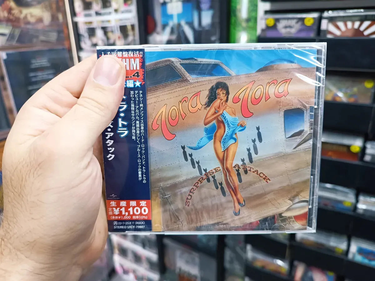Cd Tora Tora - Surprise Attack * Jap C/obi - Hard - Sealed