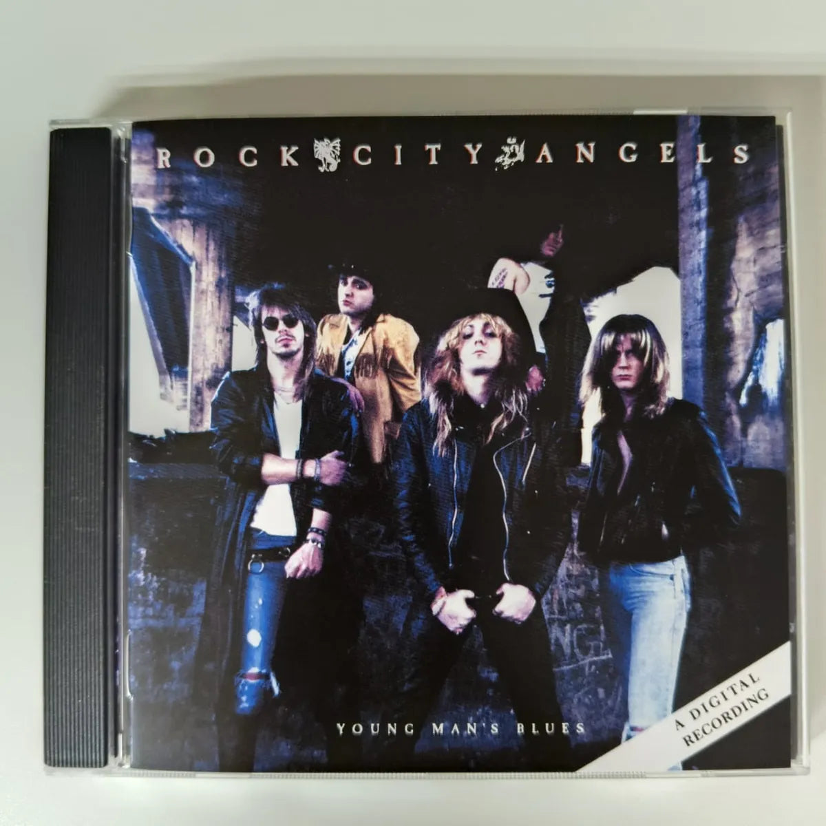 Cd Rock City Angels - Young Man's Blues 1988 Hard Rock Blues