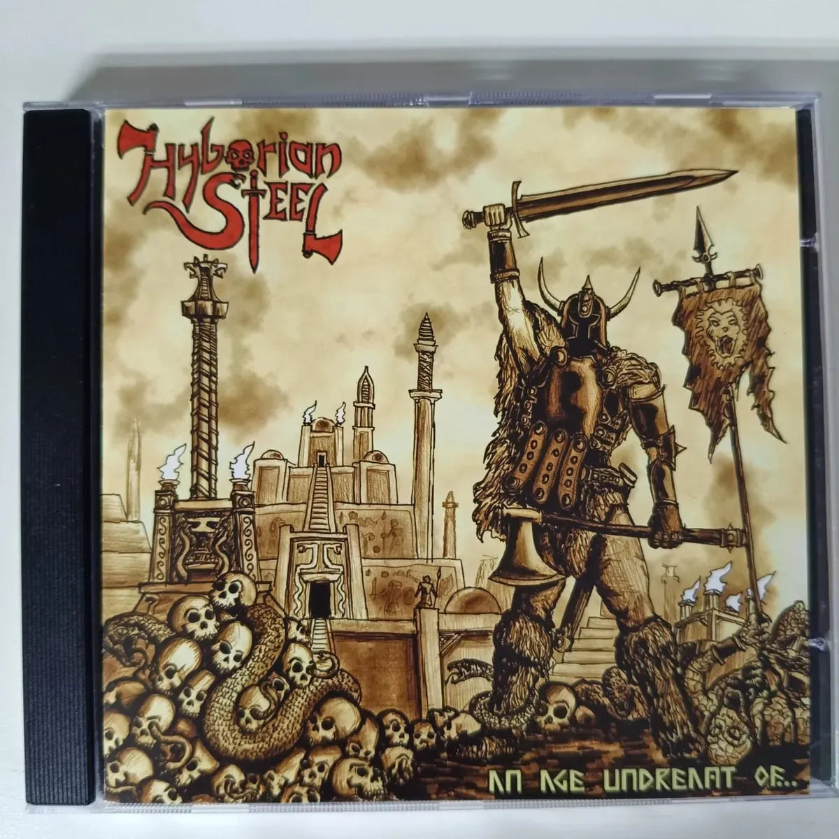 Cd Hyborian Steel - An Age Undreamt Of... 2009 Heavy Import