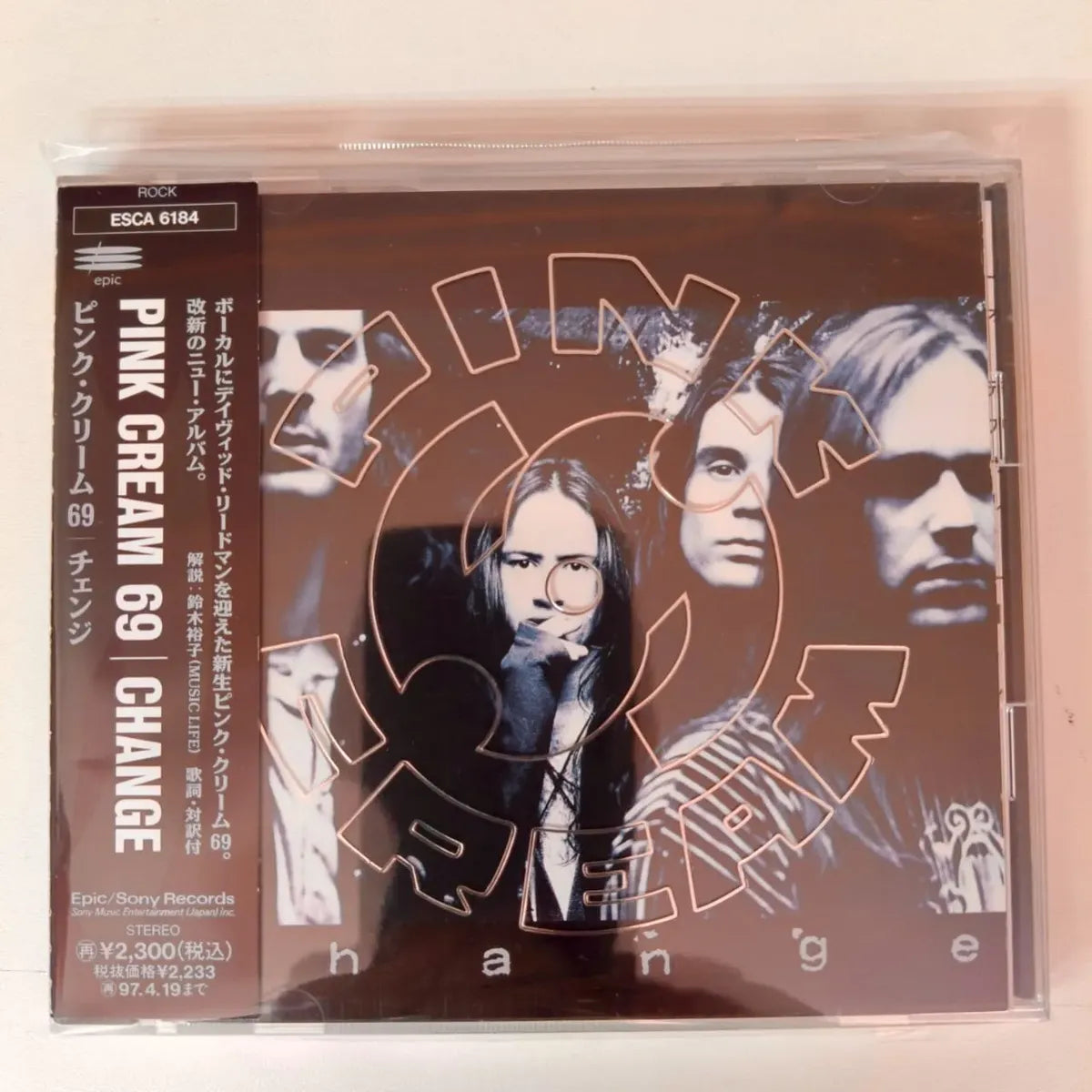 Cd Pink Cream 69 - Change 1995 Cd Japones C/obi Limited Edit