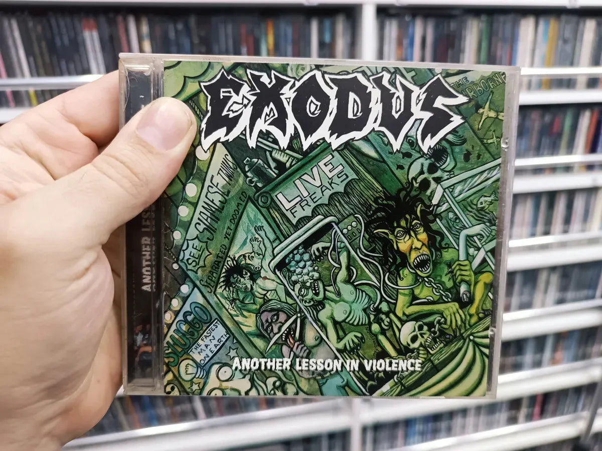 Cd Exodus - Another Lesson In Violence * Imp - Thrash Usado