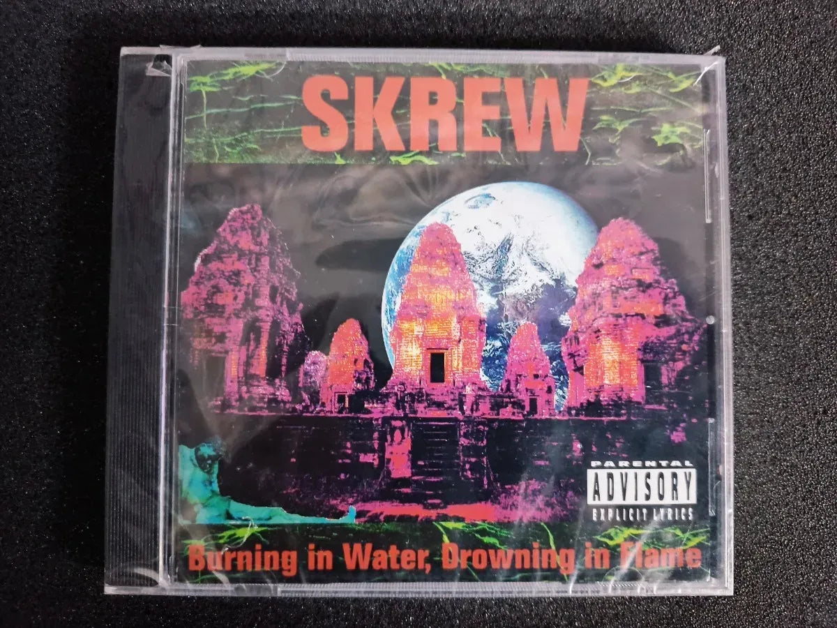Cd - Skrew - Burning In Water, Drowning In Flame Sealed 1992