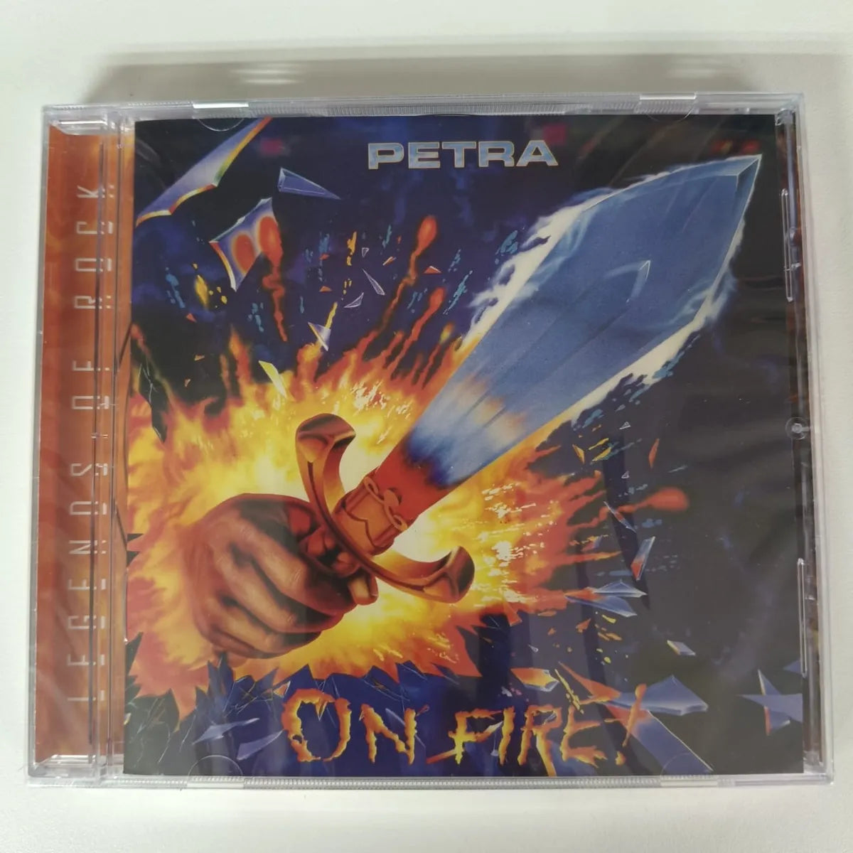 Cd Petra - On Fire Legends Of Rock 1988/2021 Rock Cristão