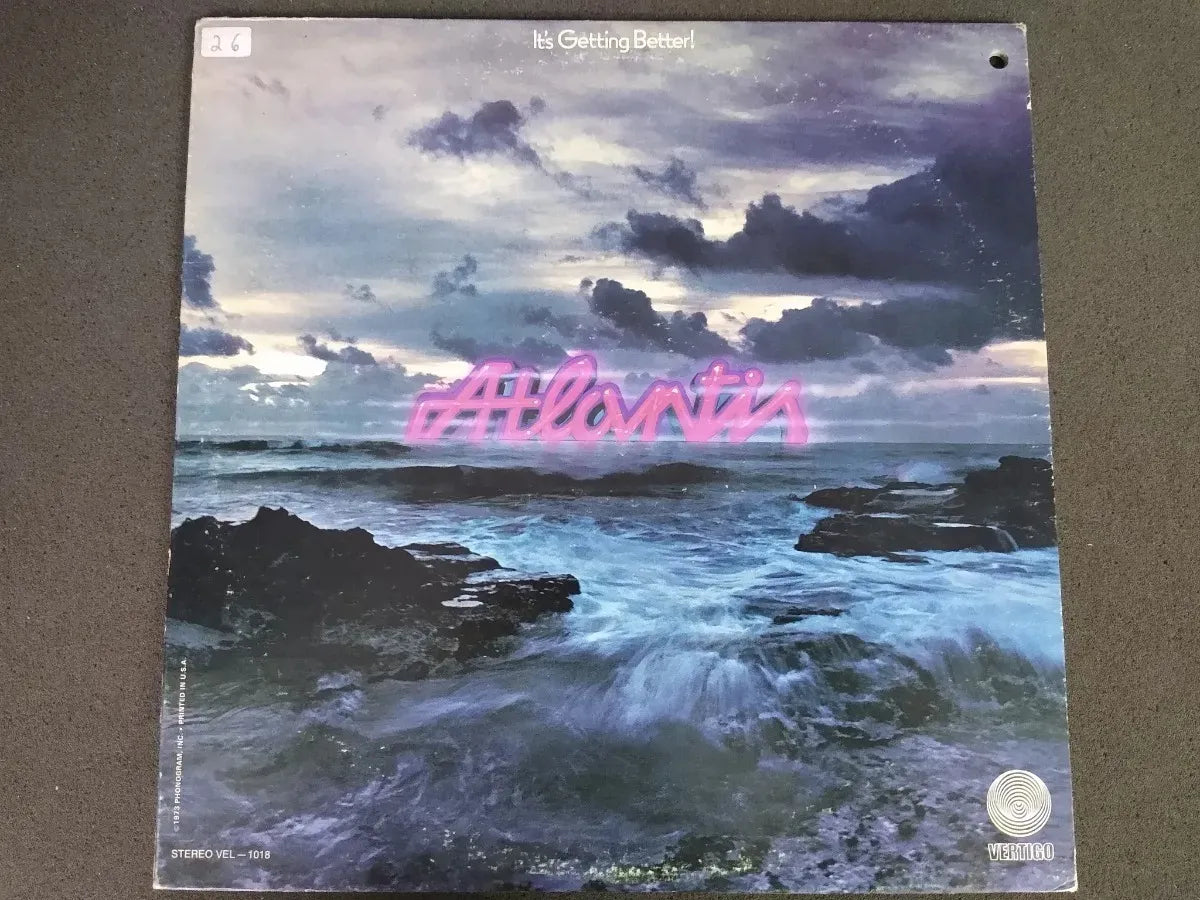 Lp - Atlantis - It's Getting Better * Us - Prog Rock - 1973
