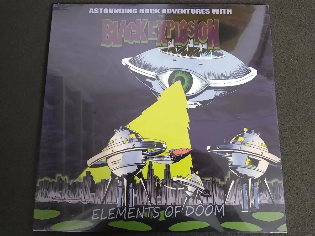 Lp - The Black Explosion  Elements Of Doom *sealed Imp