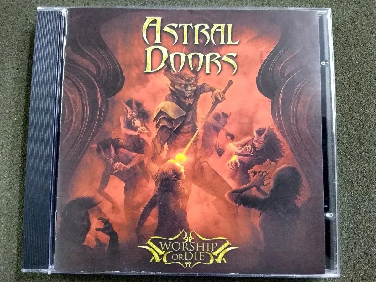 Cd - Astral Doors - Worship Or Die *imp - Heavy/power Metal