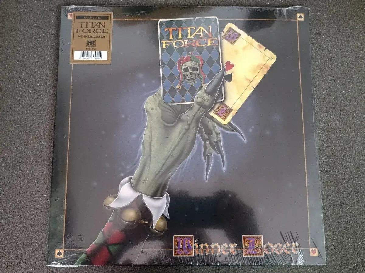 Lp - Titan Force - Winner / Loser * Germany - Gold Vinyl