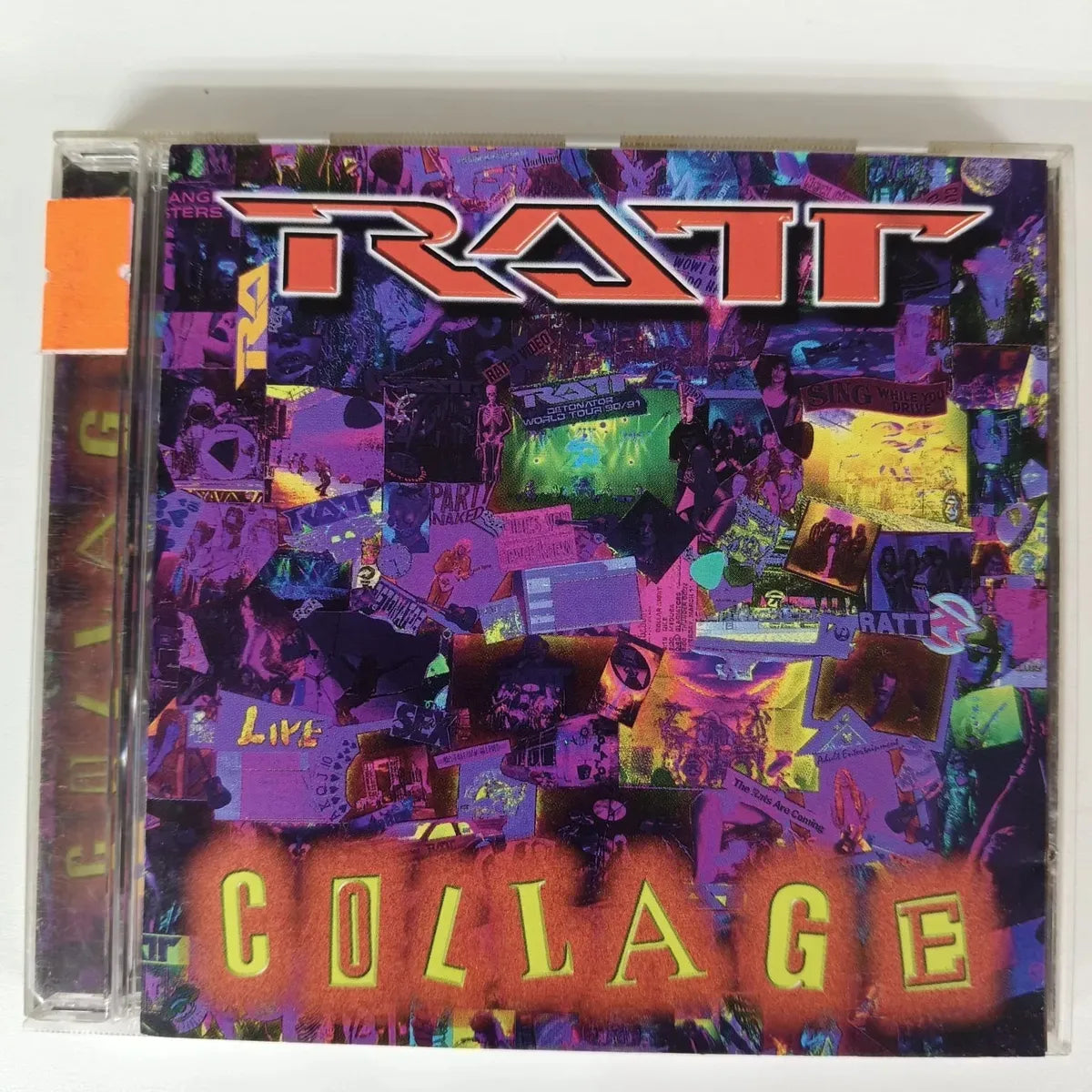 Cd Ratt-collage *1997 Hard Rock Dokken Poison Motley Warrant