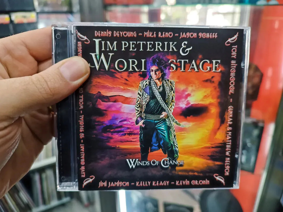 Cd Jim Peterik & World Stage - Winds Of Change * Imp - 2019