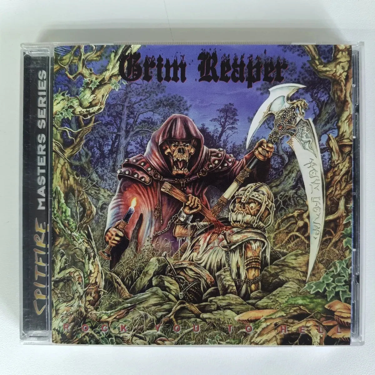 Cd Grim Reaper-rock You To Hell * Steve Grimmet Grimstine