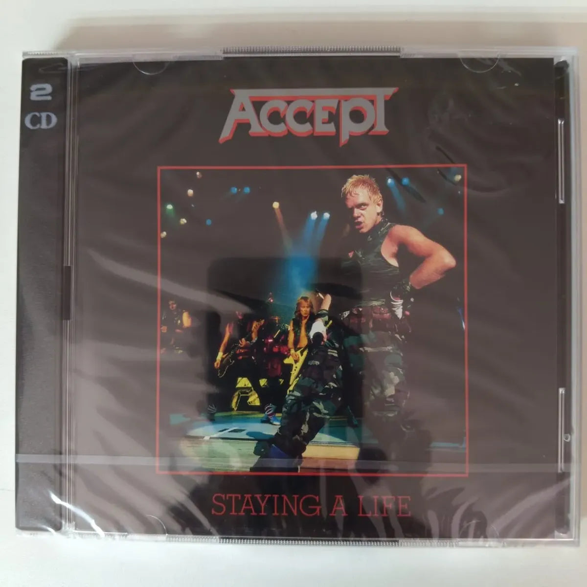 Cd Accept - Staying A Life Cd Duplo Selado 1990 Importado