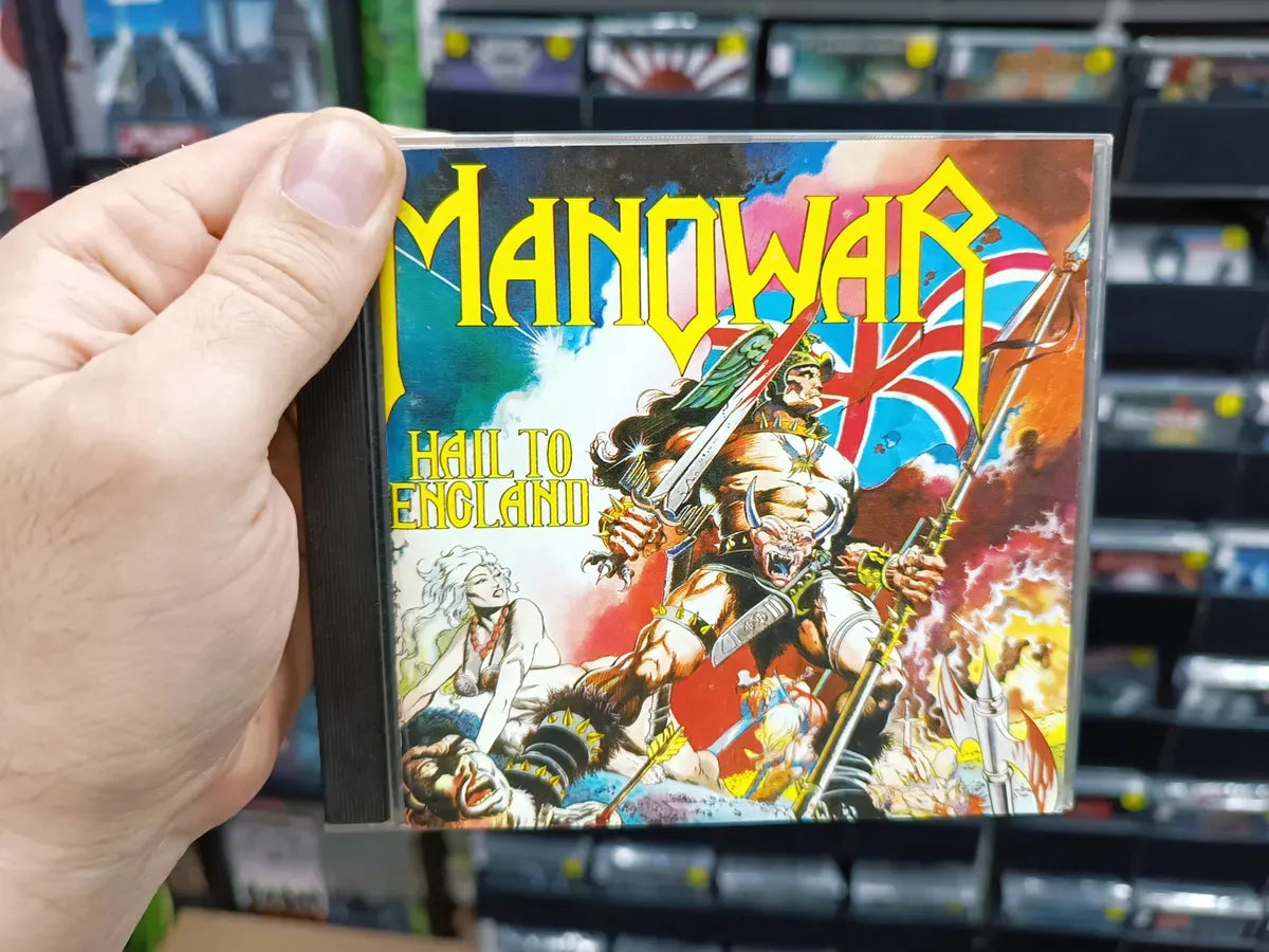 Cd Manowar - Hail To England * Eu - Usado De Época - Leia