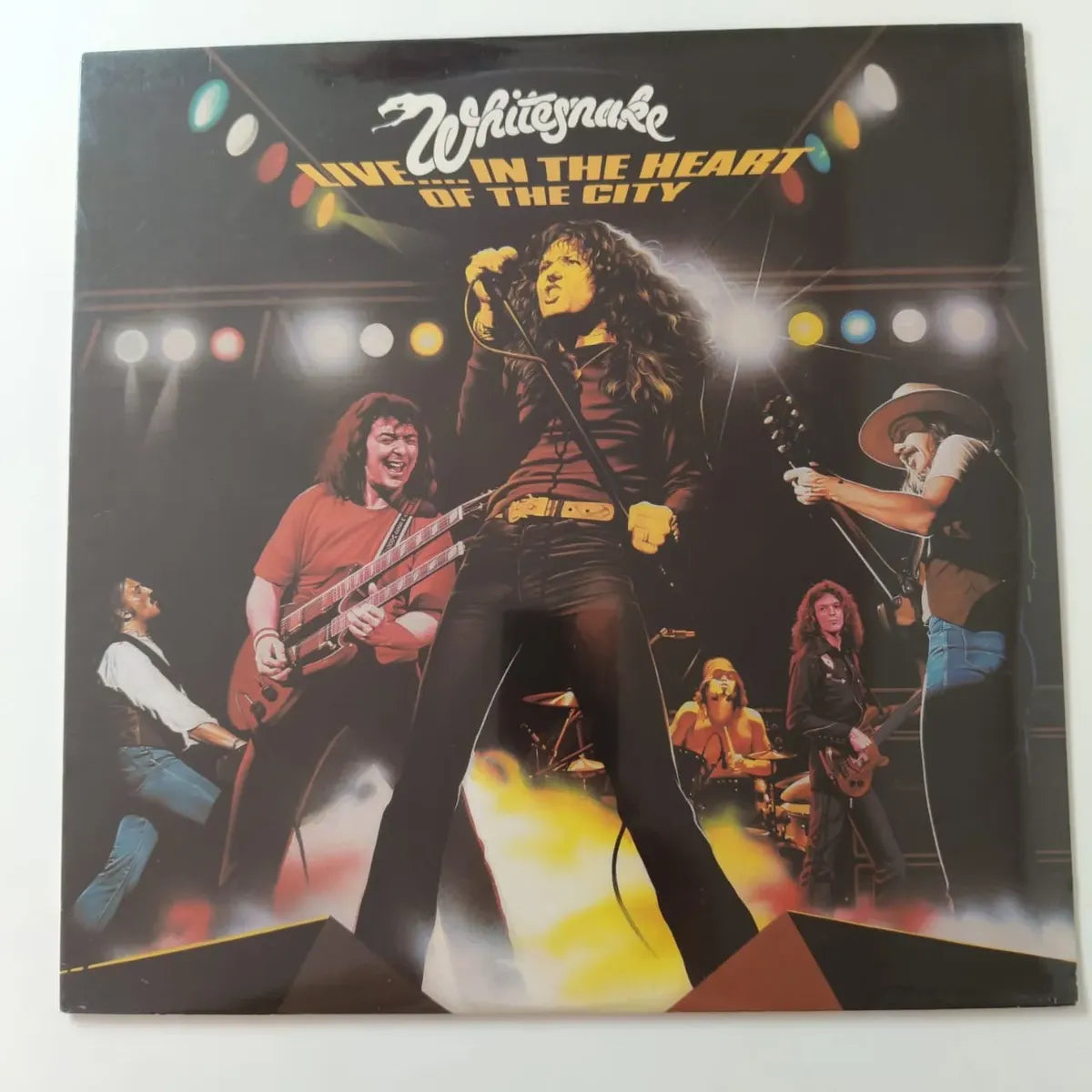 Lp Whitesnake - Live In The Heart Of The City Selado Import