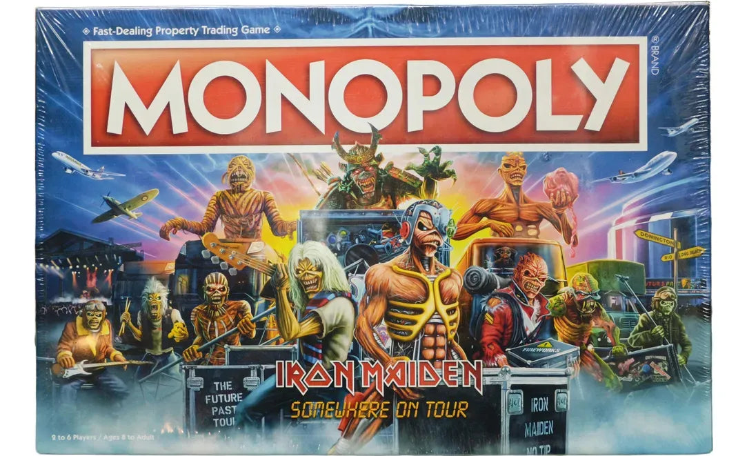 Jogo De Tabuleiro Monopoly Iron Maiden Selado Já No Brasil!