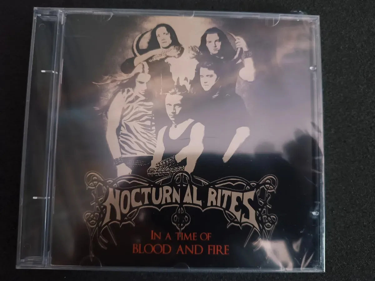Cd - Nocturnal Rites  In A Time Of Blood And Fire * Italy