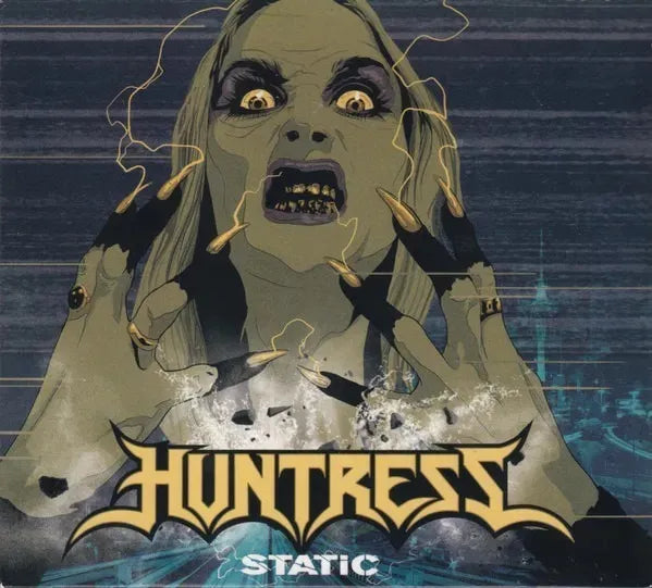 Cd Huntress-static (digipack Lacrado) Metal C/vocal Feminino