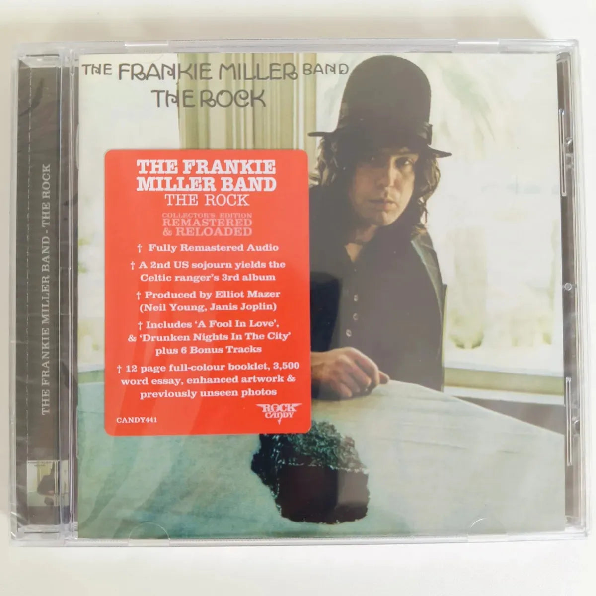 Cd The Frank Miller Band-the Book *com Bonus Remaster Rock