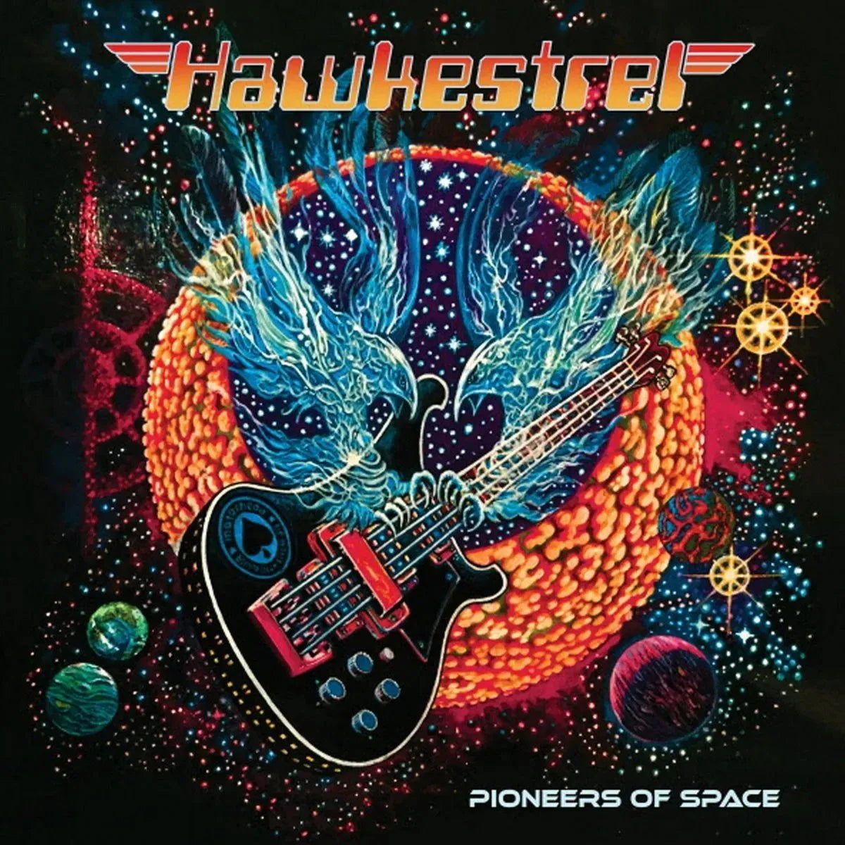 Cd Hawkestrel-pionners Of Space * Psycodelic Space Rock 2020
