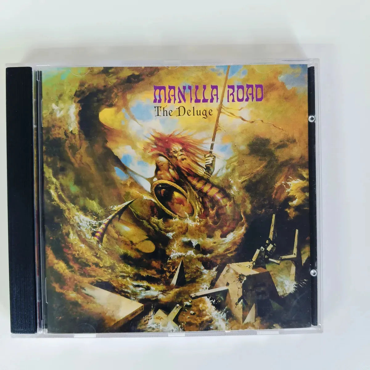 Cd Manilla Road - The Deluge - Ed Black Dragon Importado