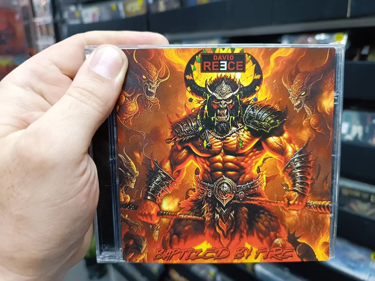 Cd David Reece - Baptized By Fire * Official Russia - Heavy