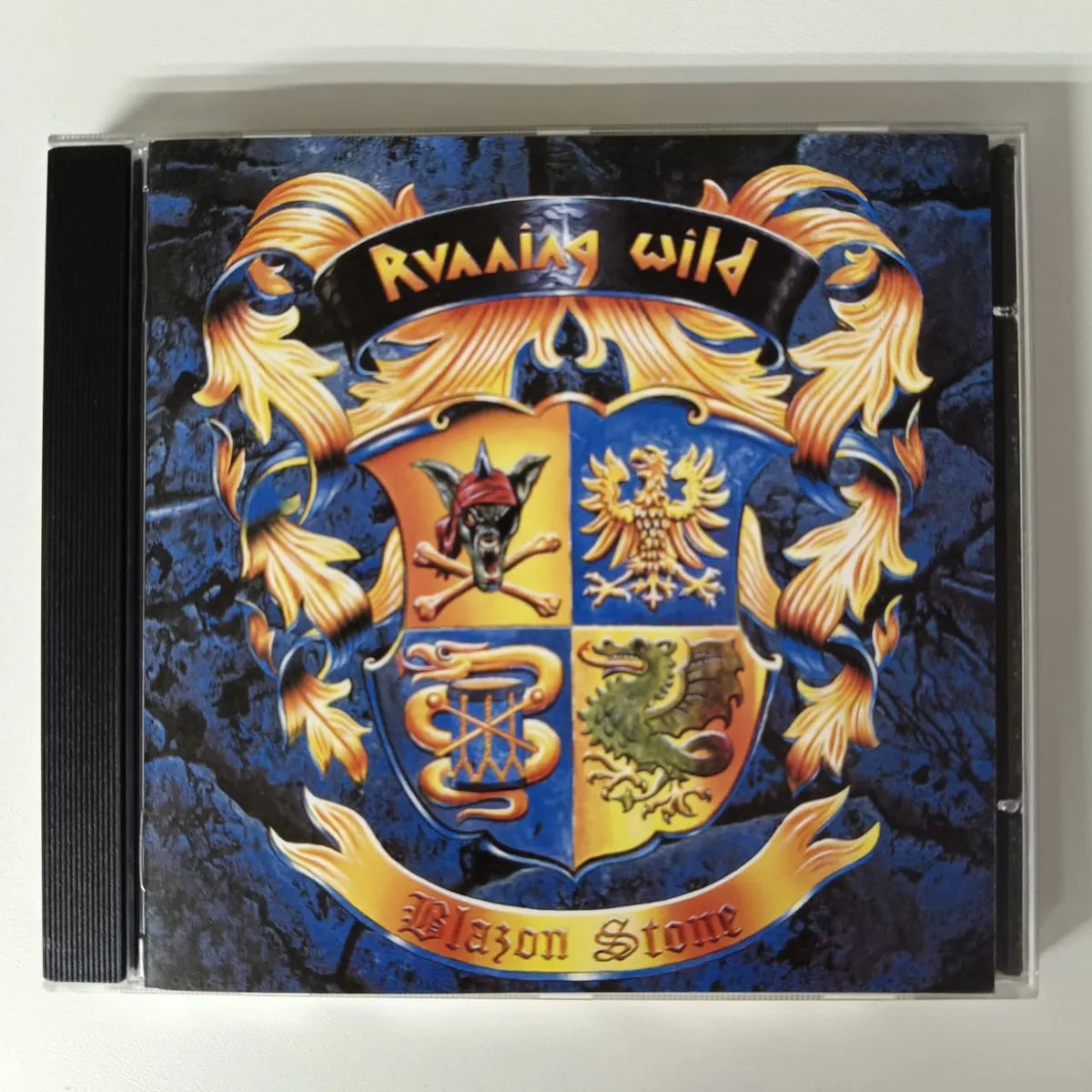 Cd Running Wild - Blazon Stone 1991 Heavy Metal Cd Importado