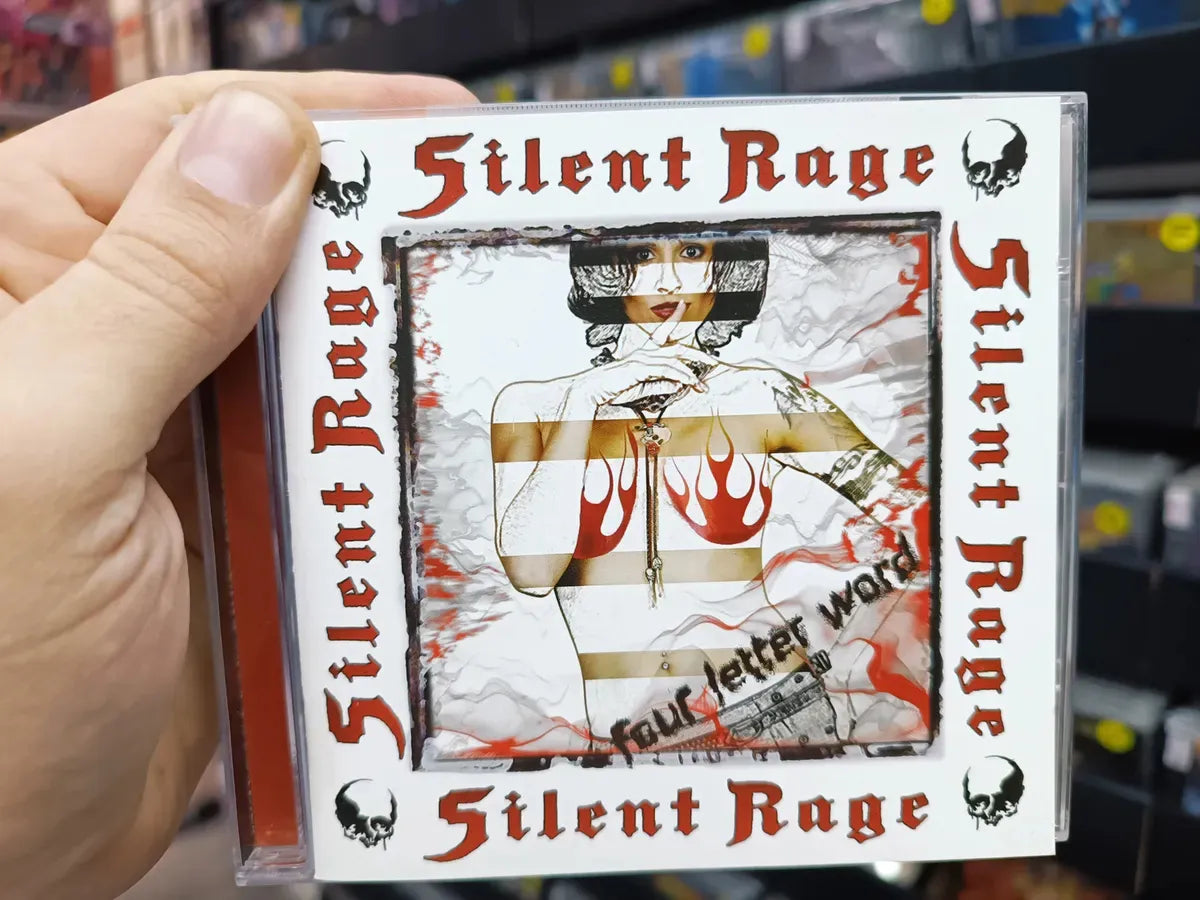 Cd Silent Rage - Four Letter Word * Italy - Hard Rock - 2008