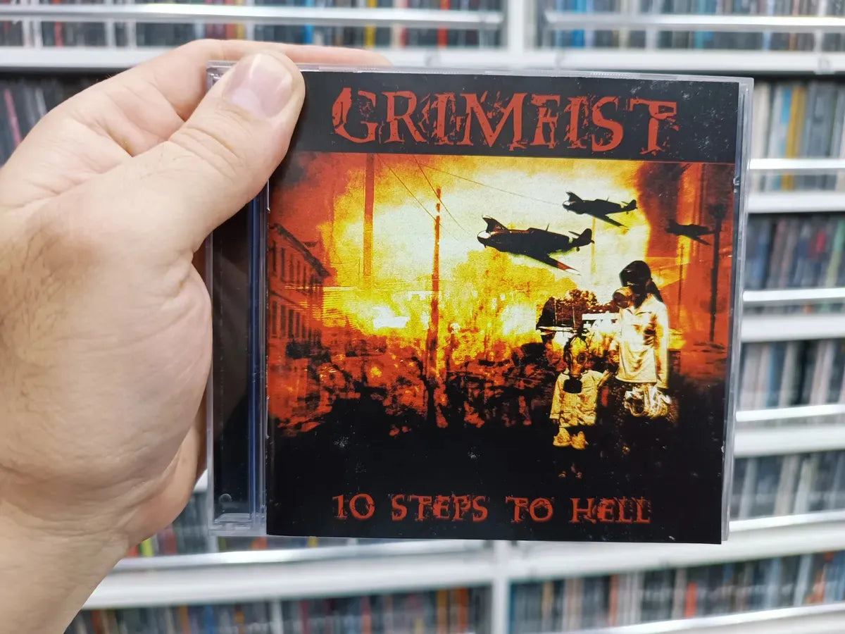 Cd Grimfist - 10 Steps To Hell * Us - Thrash / Death - Usado