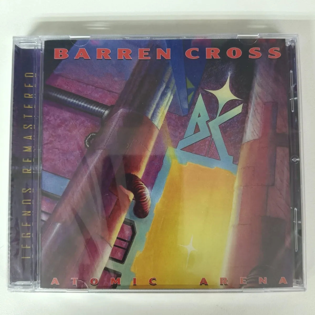 Cd Barren Cross - Atomic Arena *remaster 2003 Rock Cristão