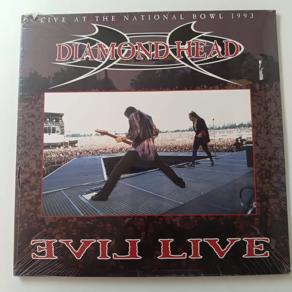 Lp Diamond Head- Evil Live Duplo Gatefold Selado 1993 Import