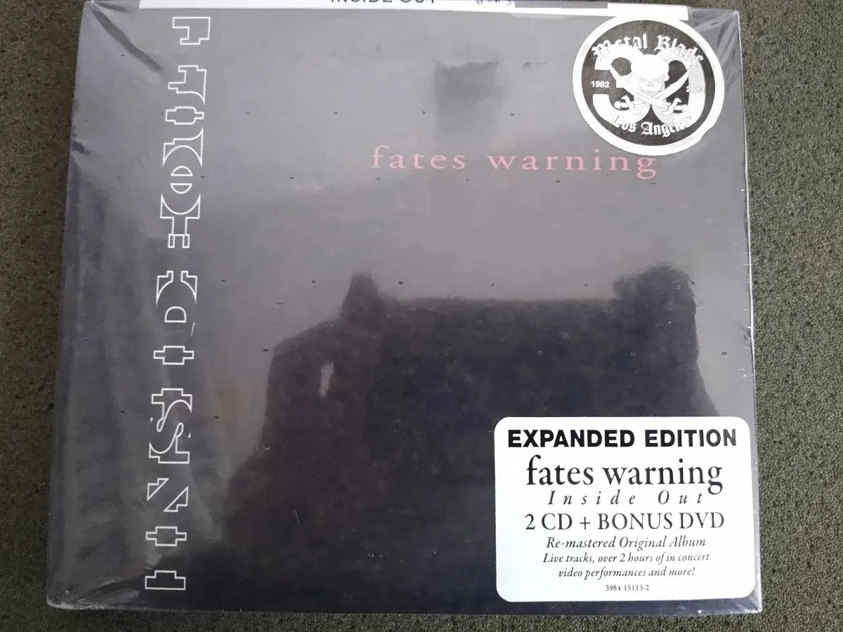 Cd - Fates Warning - Inside Out *eu - 2 Cds+dvd Extras Digi