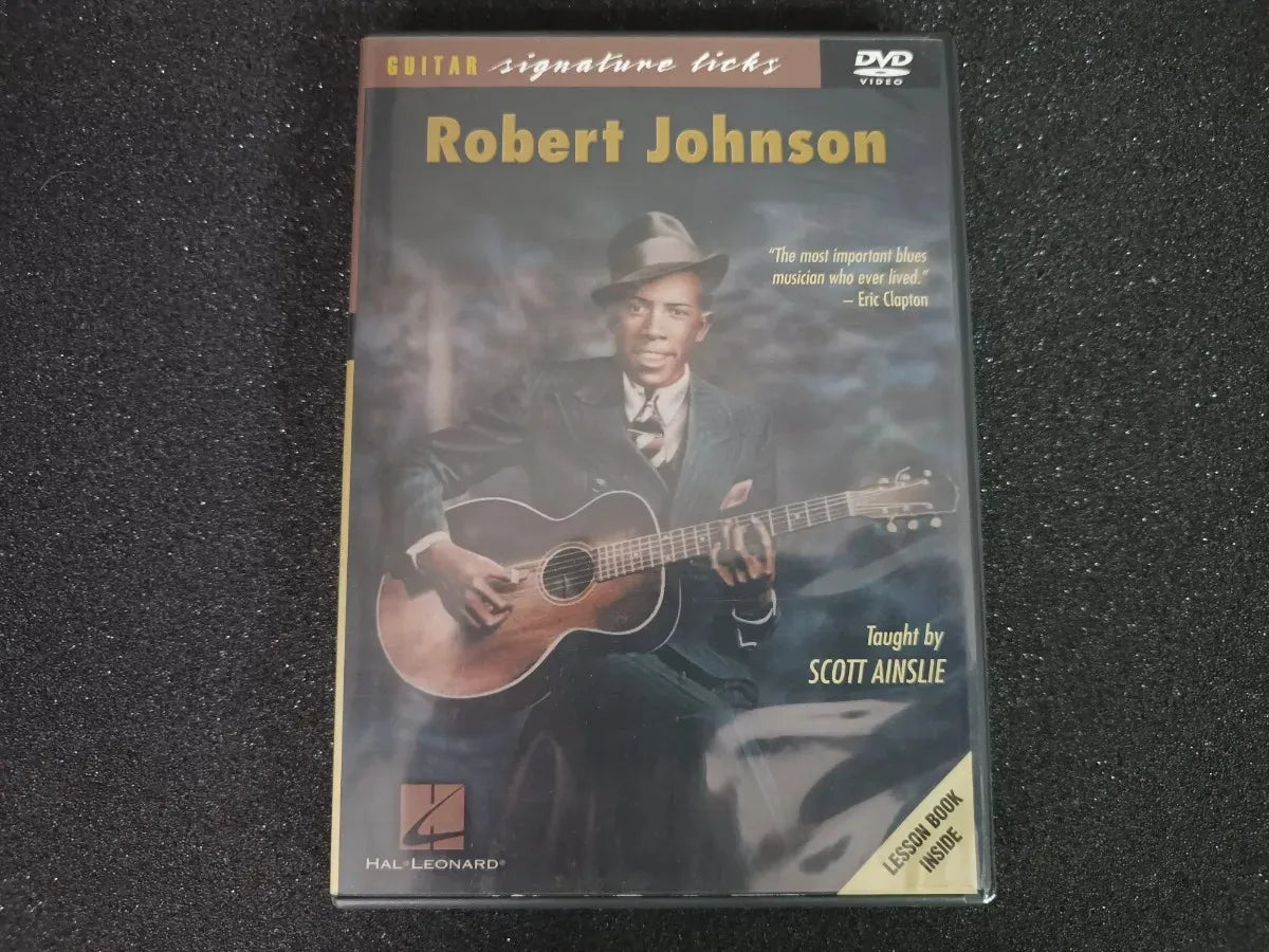 Dvd - Robert Johnson - Guitar Signature Licks * Us - C/book