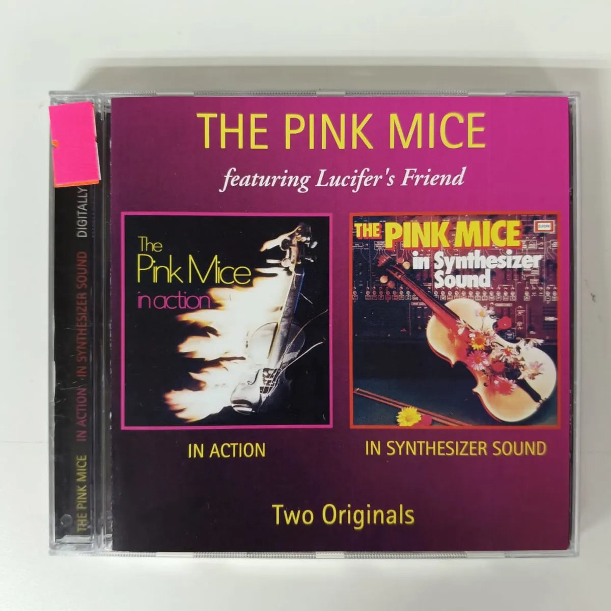 Cd The Pink Mice- In Action / In Synthesizer Sound 02 Em 01