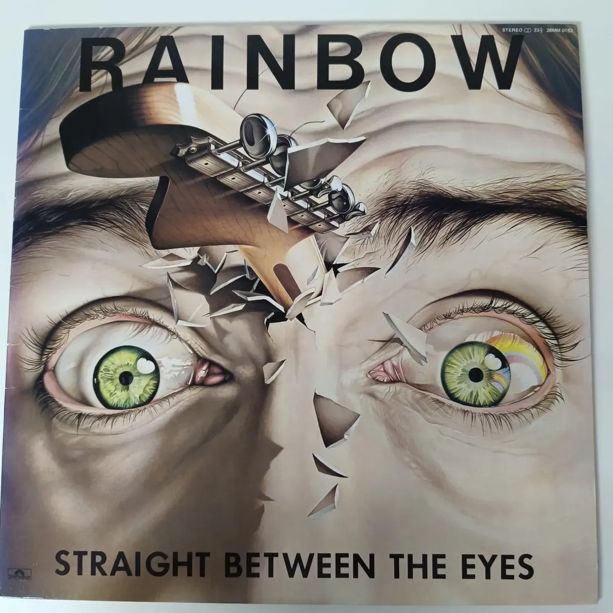 Lp Rainbow - Straight Between The Eyes - Vinil Japones S/obi