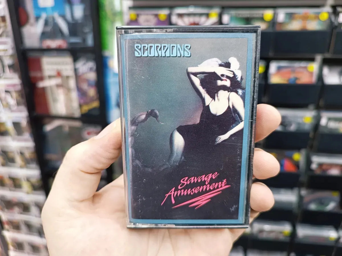 K7 Cassete Scorpions - Savage Amusement *importada