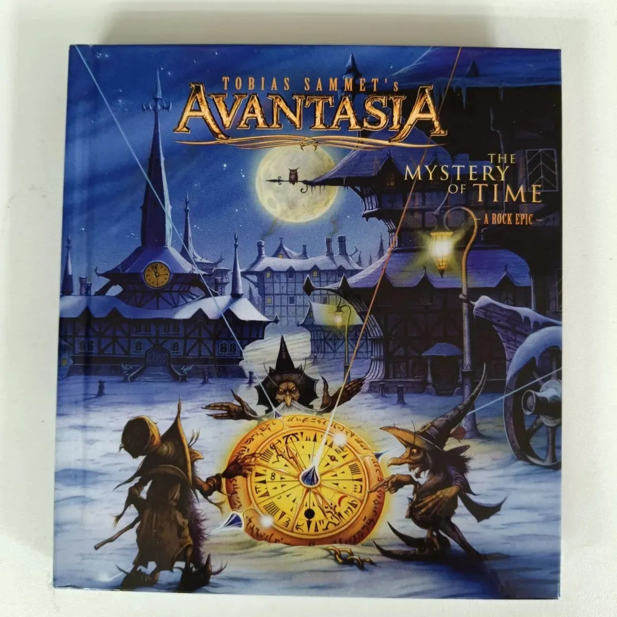 Cd Avantasia-the Mystery Of Time (digibook Alemão)com Bonus