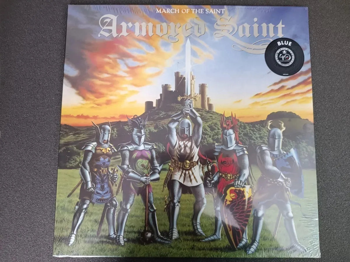 Lp - Armored Saint - March Of The Saint * Us - Blue - Sealed