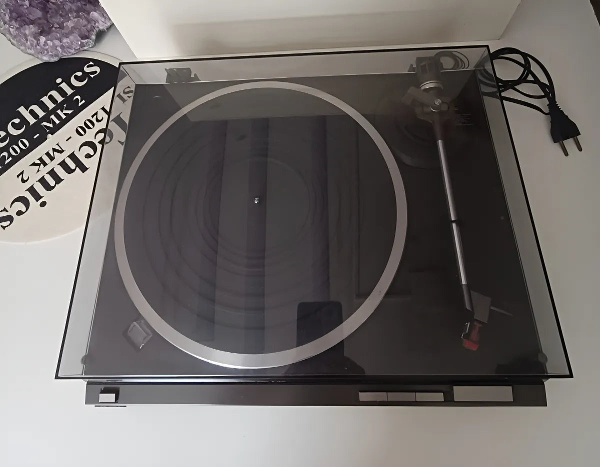 Toca-discos Technics Sl Qd-33 Capsula Shure Nova M92z