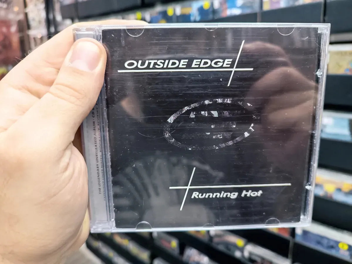 Cd Outside Edge - Running Hot * Imp - Hard Rock / Aor Usado