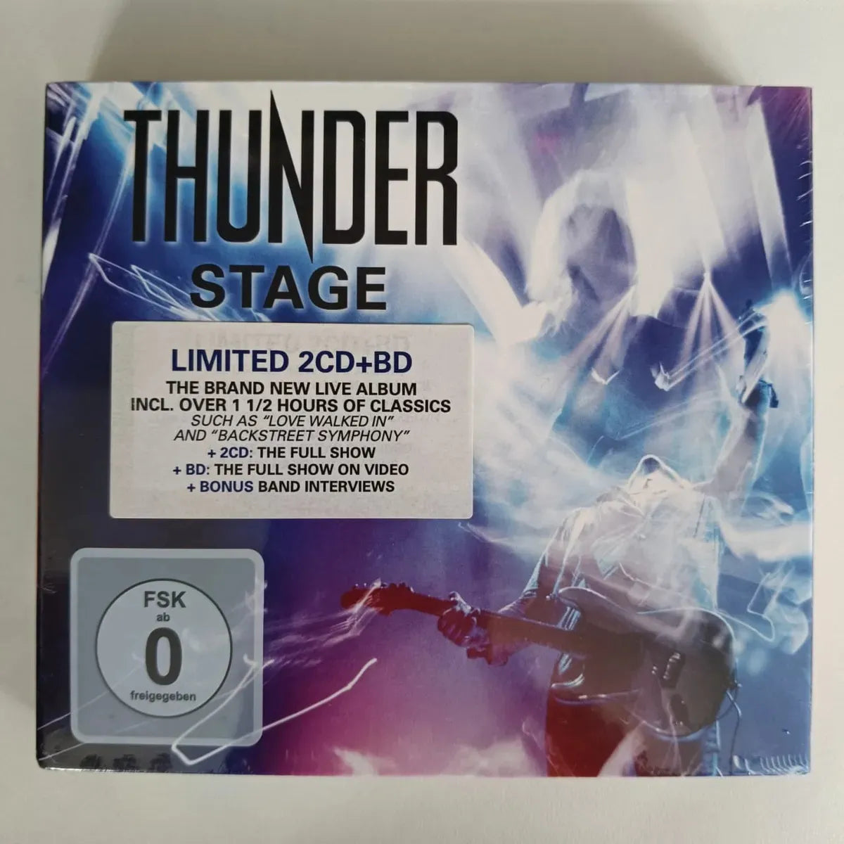 Cd Thunder - Stage (2 Cds + Dvd ) Digipack