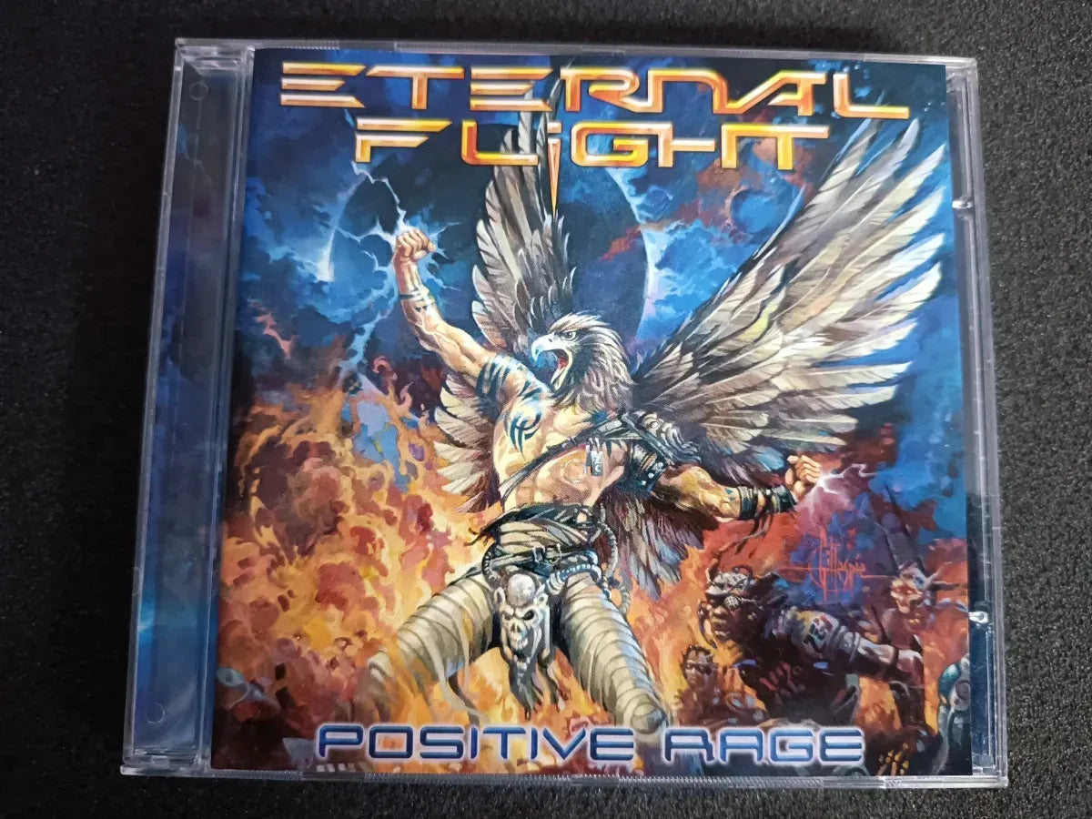 Cd - Eternal Flight - Positive Rage * Italy - Heavy - 2004