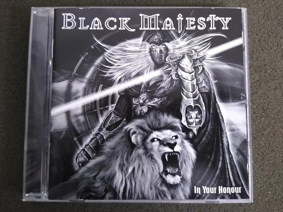 Cd - Black Majesty  In Your Honour *germany - Heavy Metal