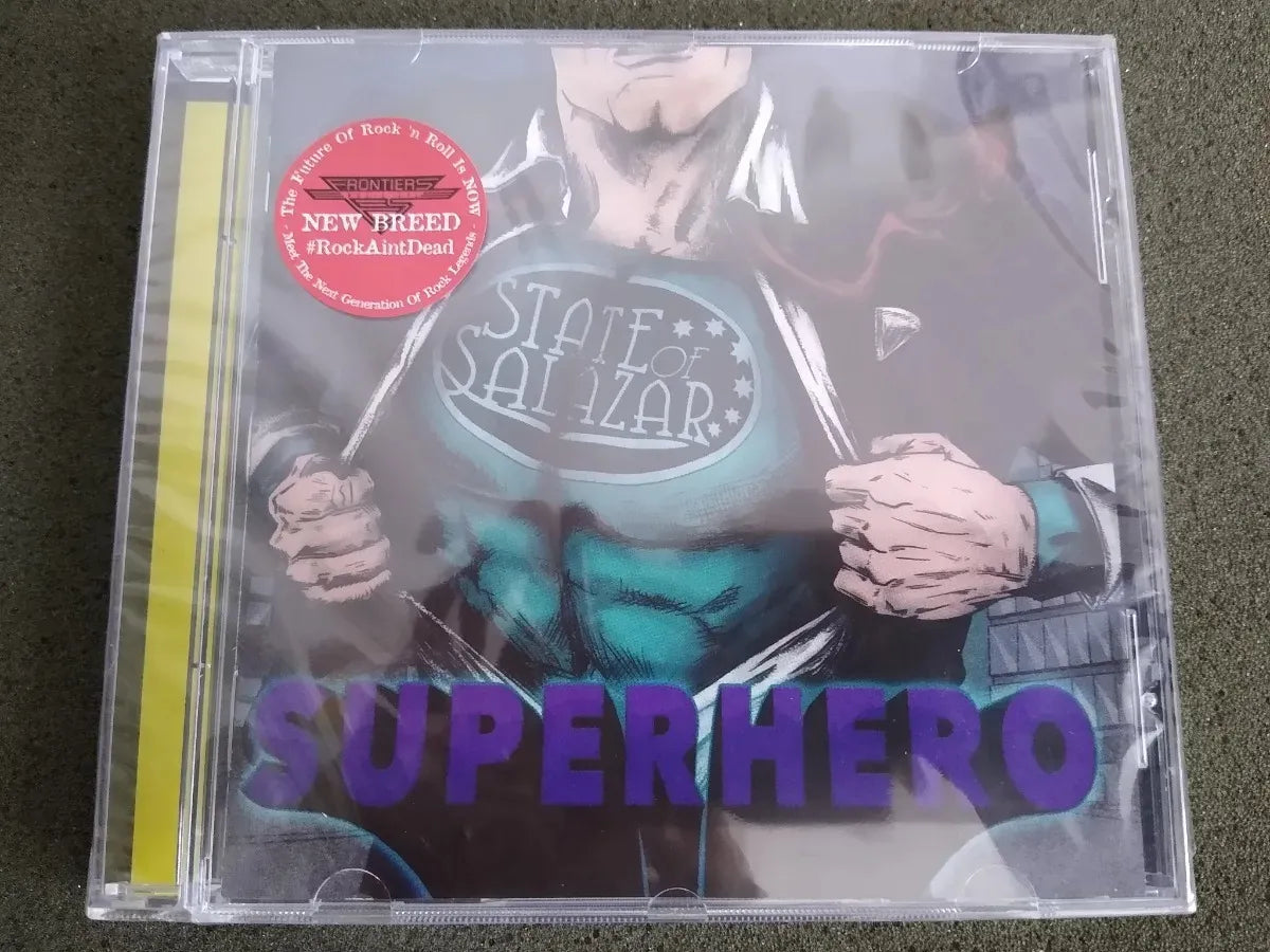Cd - State Of Salazar  Superhero - Aor *new