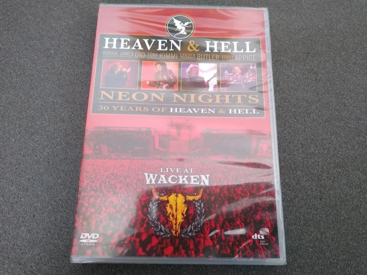 Dvd - Heaven & Hell - Neon Nights  30 Years * Nac - Ntsc